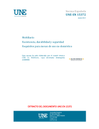 UNE-EN 15372:2017