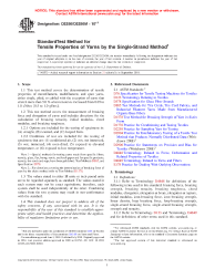 ASTM D2256/D2256M-10e1