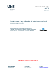 ESPECIFICACION UNE 0075:2023