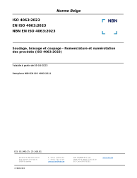 NBN EN ISO 4063:2023