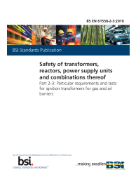 BS EN 61558-2-3:2010