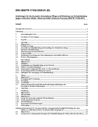 DIN CEN/TR 17330*DIN SPEC 60020:2020-01