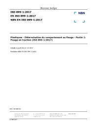 NBN EN ISO 899-1:2017