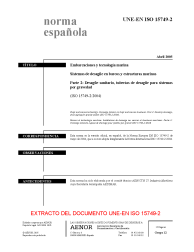 UNE-EN ISO 15749-2:2005