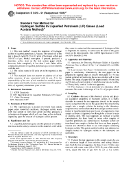 ASTM D2420-91(1996)e1 (R2001)