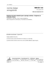 NBN EN 1343:2013