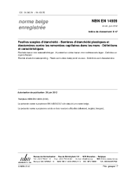 NBN EN 14909:2012