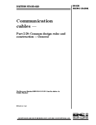 BS EN 50290-2-20:2001