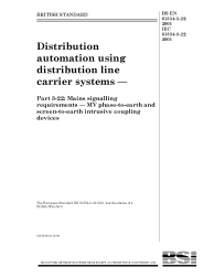 BS EN 61334-3-22:2001