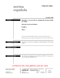 UNE-EN 13076:2003 (R2020)