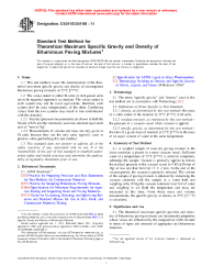 ASTM D2041/D2041M-11