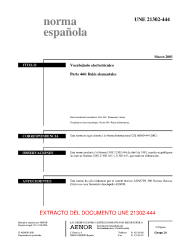 UNE 21302-444:2003 (R2015)