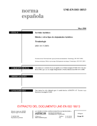 UNE-EN ISO 18513:2004