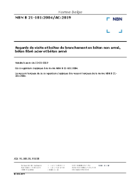 NBN B 21-101:2004/AC:2019