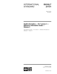 BS ISO/HL7 21731:2014
