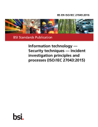 BS EN ISO/IEC 27043:2016