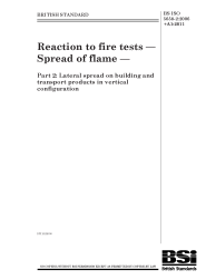 BS ISO 5658-2:2006+A1:2011