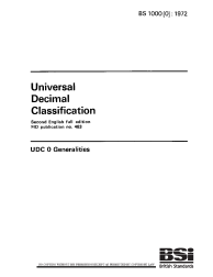 BS 1000[0]:1972