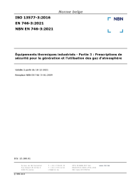 NBN EN 746-3:2021