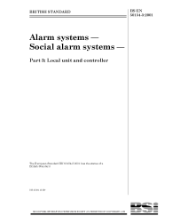 BS EN 50134-3:2001