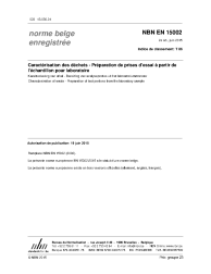 NBN EN 15002:2015