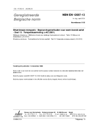 NBN EN 12697-13:2001