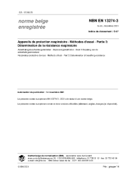 NBN EN 13274-3:2001
