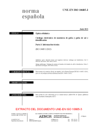 UNE-EN ISO 10685-3:2013