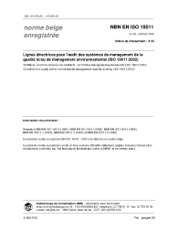 NBN EN ISO 19011:2002