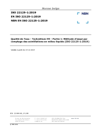 NBN EN ISO 22125-1:2019