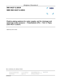 NBN ISO 4427-2:2021