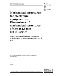 BS EN 60297-5-105:2001