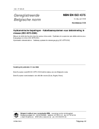 NBN EN ISO 4375:2004