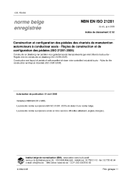 NBN EN ISO 21281:2005