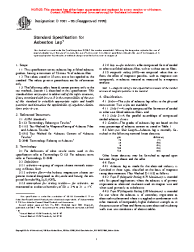 ASTM D1061-95(1999)