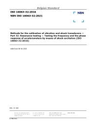 NBN ISO 16063-32:2021