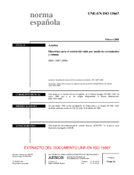 UNE-EN ISO 15667:2001