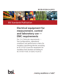 BS EN 61326-2-4:2013