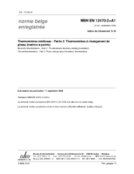 NBN EN 12470-2+A1:2009