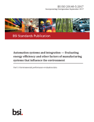 BS ISO 20140-5:2017