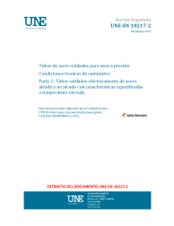 UNE-EN 10217-2:2019