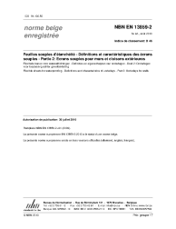 NBN EN 13859-2:2010