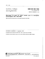 NBN EN ISO 7250:1997