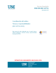 UNE-EN ISO 14731:2019