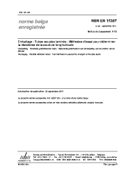 NBN EN 15387:2011