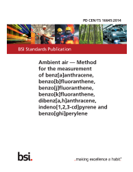 PD CEN/TS 16645:2014