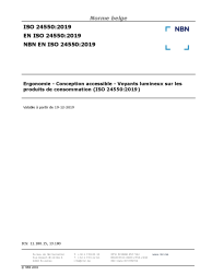 NBN EN ISO 24550:2019