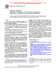 ASTM D4320/D4320M-09