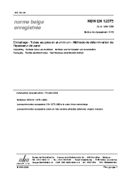 NBN EN 12375:2009