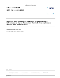 NBN EN 1114-3:2019